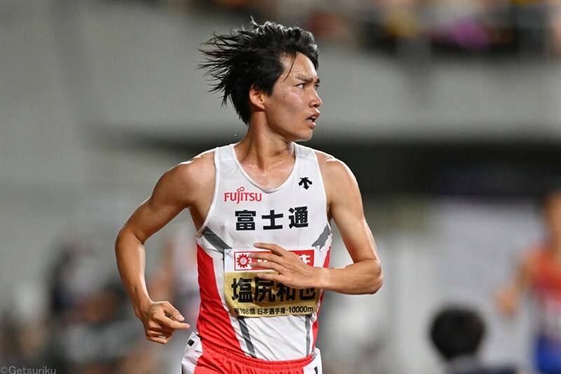 日本選手権10000mで10位となった塩尻和也