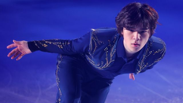 引退を発表した宇野昌磨選手（写真：西村尚己/アフロスポーツ）