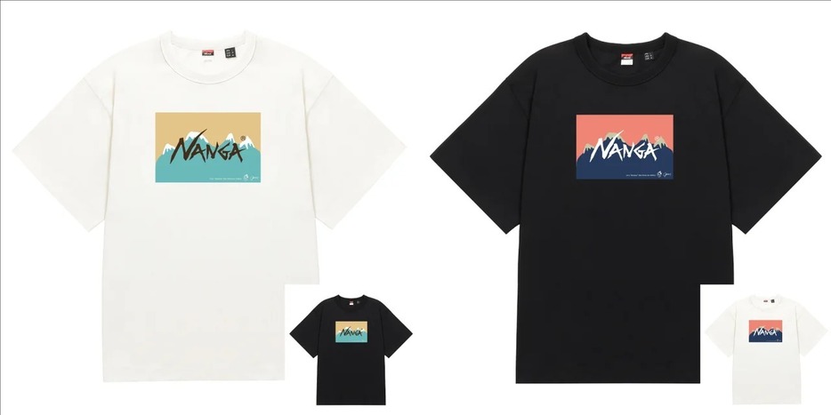 NANGA×Jerry Ukai ECO HYBRID NANGA LOGO TEE ¥6,600