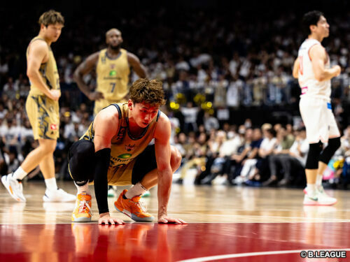 今季のCSは全9試合に出場した今村。連覇にあと一歩届かなかった［写真］＝B.LEAGUE