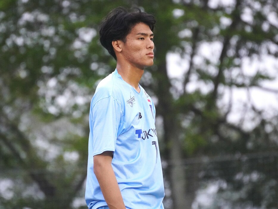 来季トップチーム昇格内定が発表されたFC東京U-18GK後藤亘(Masashi TSUCHIYA)