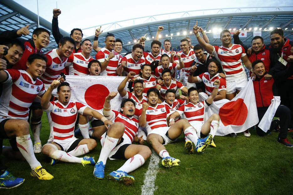 写真特集]ラグビーW杯で日本が24年ぶり2度目となる歴史的勝利