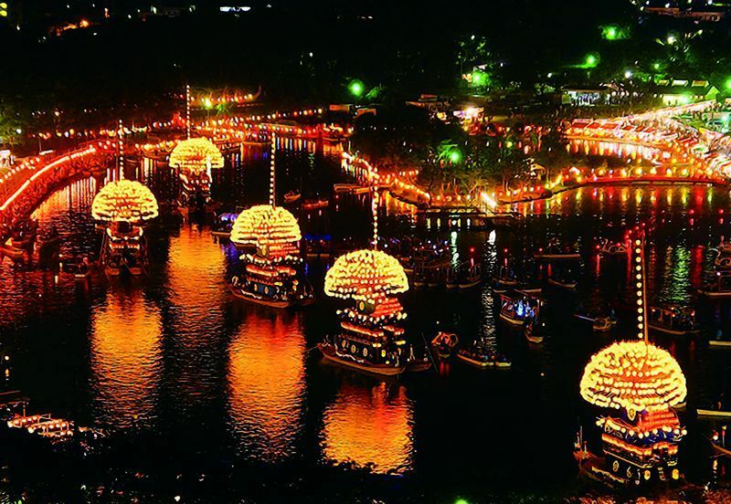 [写真]600年以上の歴史を持つ川祭り「尾張津島天王祭」　（撮影：吉田勝次）