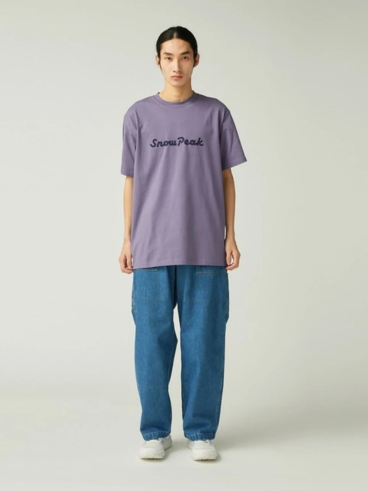 スノーピーク デニム ロングTシャツ 焚き火 差がつく大人のデニム】キャンプの焚き火でも安心。スノーピーク