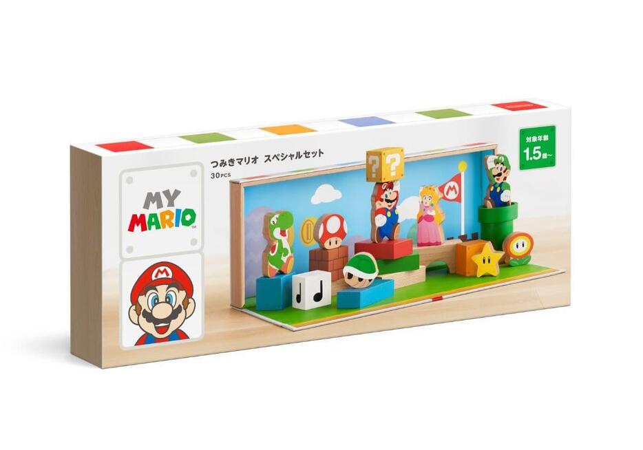 つみきマリオ スペシャルセット 30個　任天堂限定　知育玩具　1.5歳 つみきマリオ スペシャルセット 30個 任天堂限定 知育玩具 1.5歳