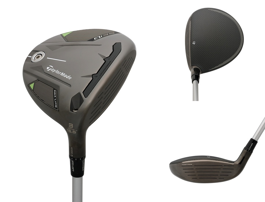 【未使用】テーラーメイド Qi35 MAX LITE 3Wと5W TaylorMade レディース テーラーメイド Qi35 MAX LITE
