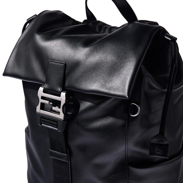 FENDI 確実正規品 リュック・バックパック 黒 FENDI フェンディ バックパック 7VZ076-APDO-F0GXN ブラック