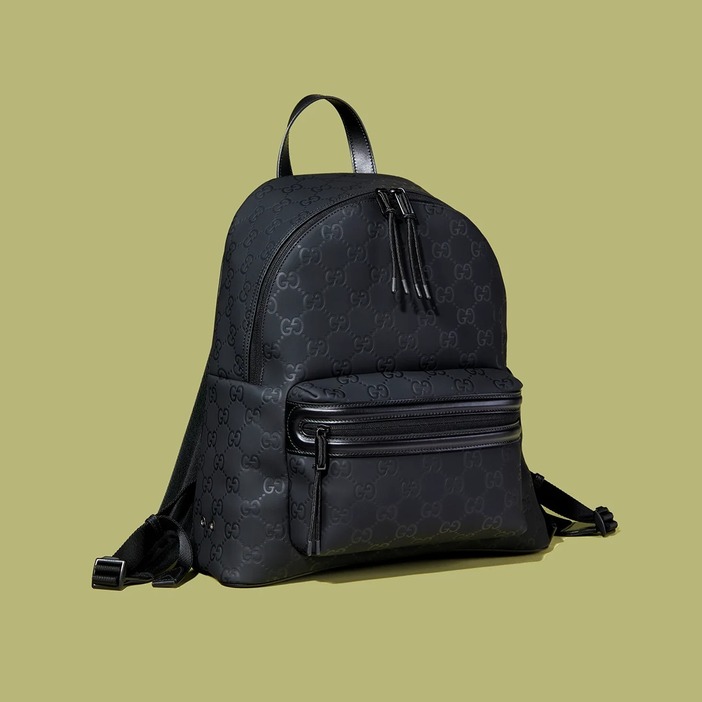 GUCCI GGパターン リュック・バックパック グッチ】GGパターンの黒リュック、ボストン、ミニバッグに注目