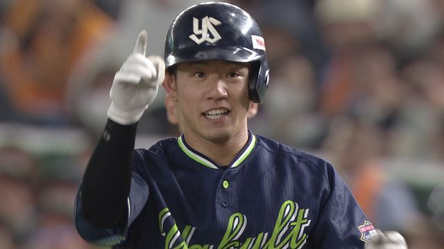 ヤクルト 増田珠選手 実使用バット ヤクルト、ソフトバンク戦力外の増田珠を獲得調査 24歳パンチ