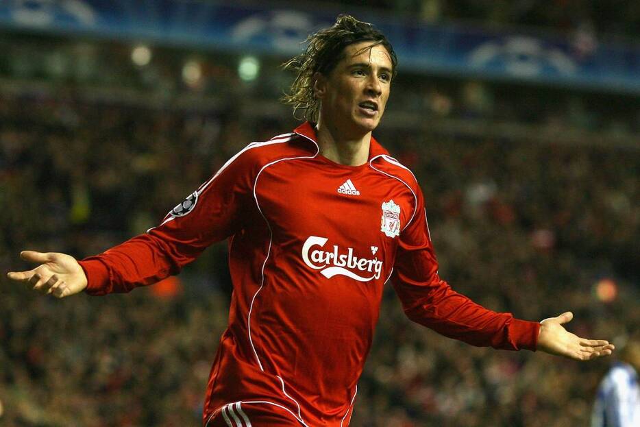 実使用 2007/08 リヴァプール フェルナンド・トーレス プレミアリーグ 実使用 2007/08 リヴァプール フェルナンド・トーレス プレミア