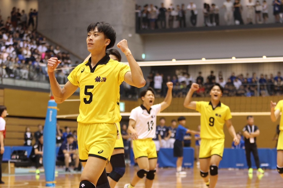 (鎮西高校)バレーボール インターハイ優勝記念たて 鎮西高校)バレーボール インターハイ優勝記念たて