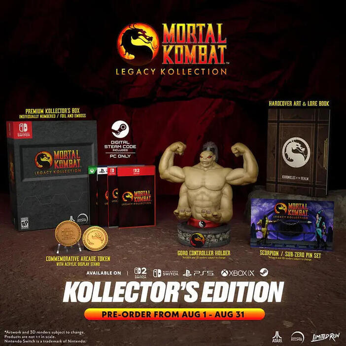 残虐格ゲー旧作コレクション『Mortal Kombat Legacy Kollection
