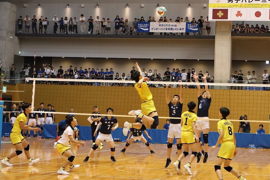 鎮西高校、4年ぶりの優勝。主将不在の中で控えセッターが流した