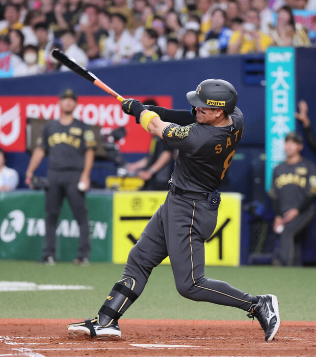 佐藤輝明　直筆サイン入り　球団創設初新人4番デビュー戦　【満塁本塁打】阪神優勝 佐藤輝明 直筆サイン入り 球団創設初新人4番デビュー戦 【満塁
