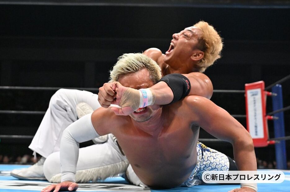 新日本G1】海野翔太がYOSHI-HASHIに逆転勝利！Bブロックは首位に