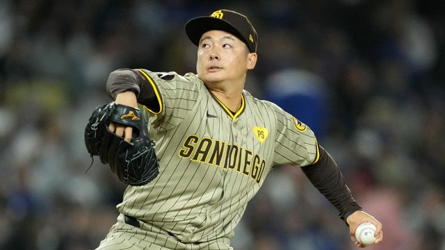 MLB・パドレスの松井裕樹投手【※写真は現地時間12日】（写真：USA TODAY Sports/ロイター/アフロ）