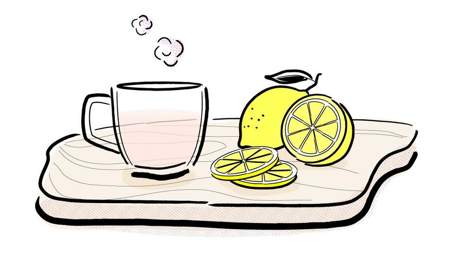 「レモン白湯」は生のレモンを絞っても、レモン汁をプラスしても