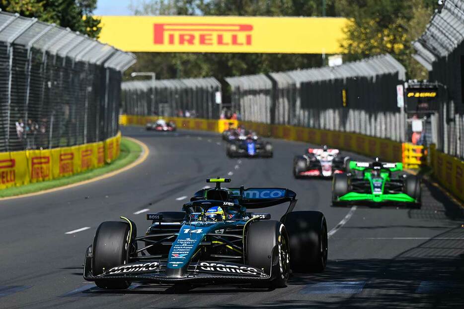 2024年F1第3戦オーストラリアGP　フェルナンド・アロンソ（アストンマーティン）