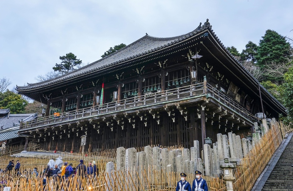 奈良市の東大寺二月堂