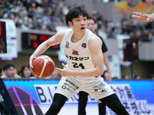 岩手との契約満了が発表された大﨑翔太 [写真]＝B.LEAGUE