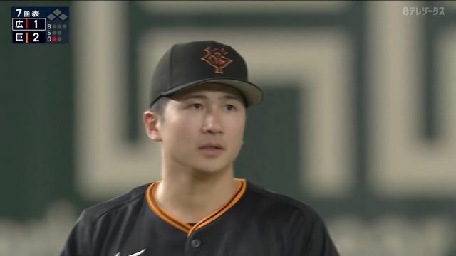 巨人の泉口友汰選手(画像:日テレジータス)