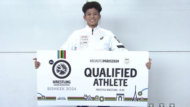 レスリング清岡幸大郎選手