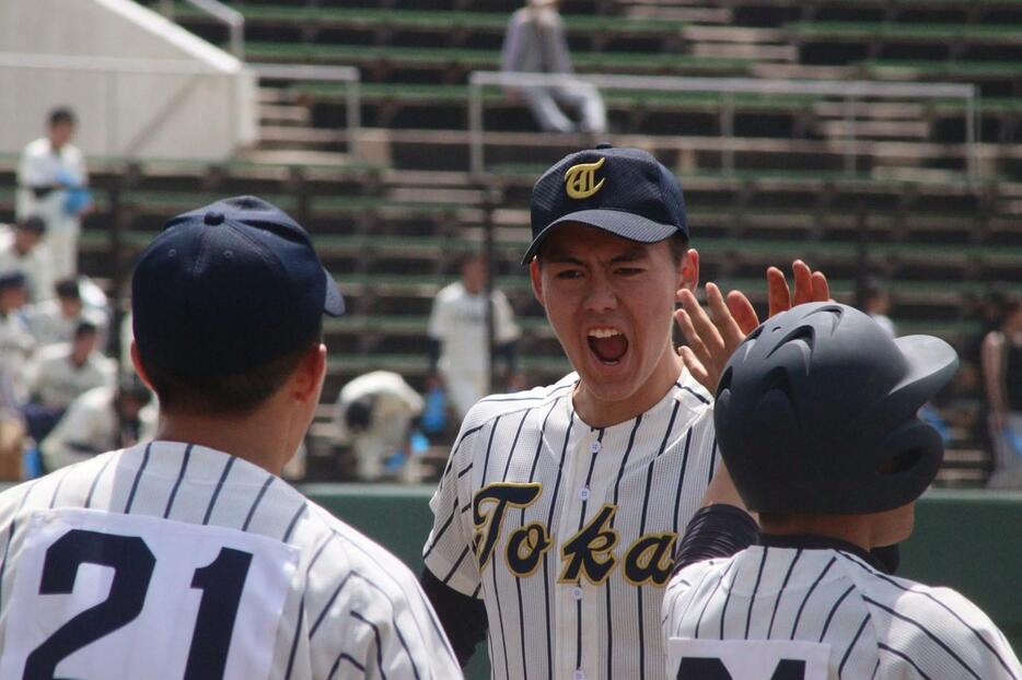 公式戦初完封勝利を挙げた藤田 琉生（東海大相模）