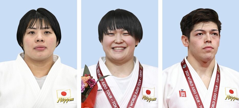 素根輝、高山莉加、村尾三四郎