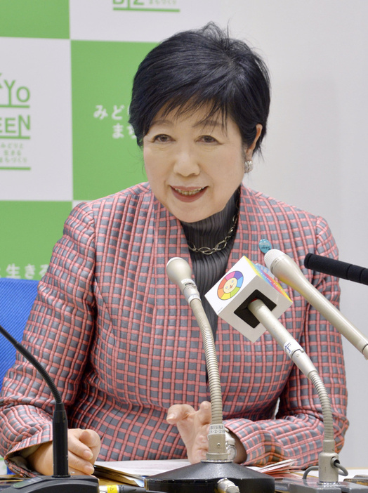 東京都の小池百合子知事＝3月