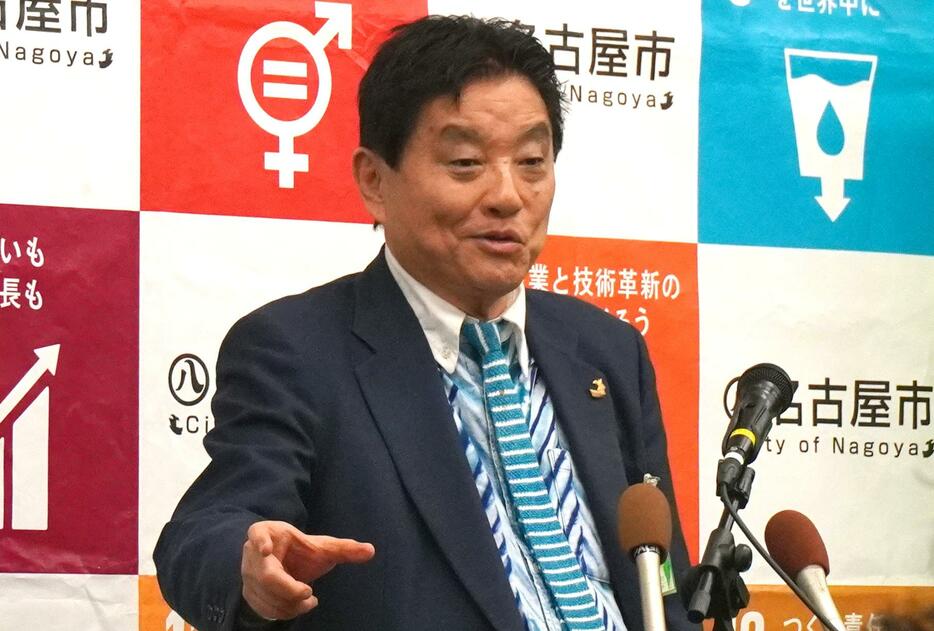 ［写真］名古屋市の河村たかし市長