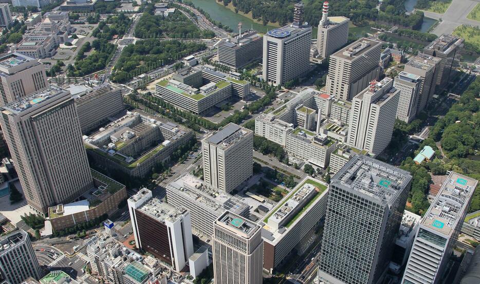 東京・霞が関の官庁街