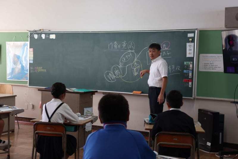 朝鮮学校の授業風景