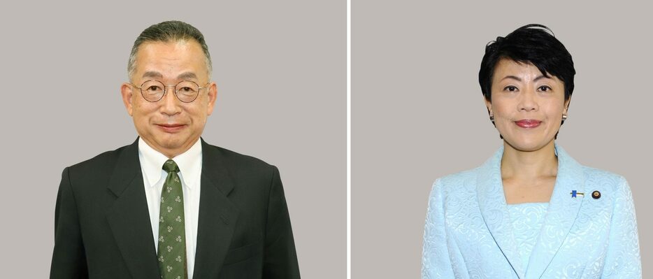 山本有二氏、有村治子氏