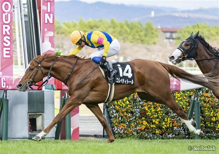 京都マイルで重賞連勝を狙うコレペティトール