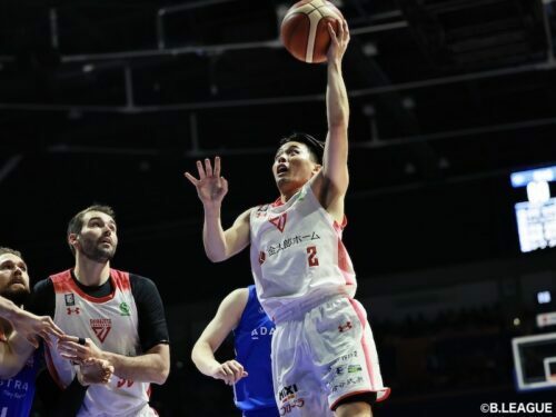 富樫勇樹が36得点と奮闘するも、千葉Jは敗戦を喫した［写真］＝B.LEAGUE