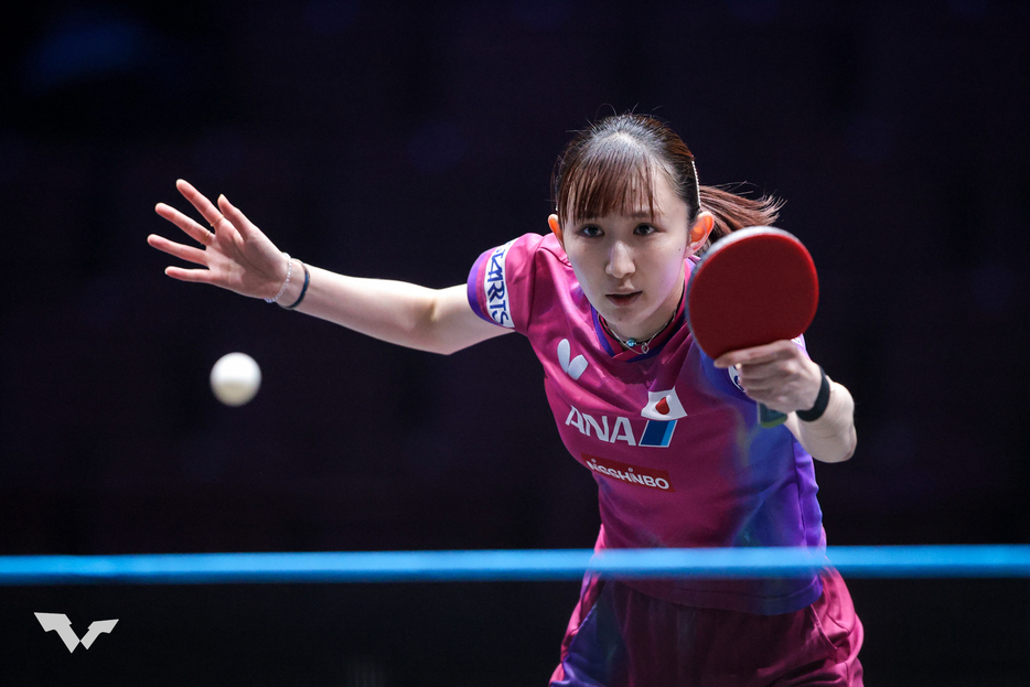 早田ひな 2024年ヨーロッパ女王のベテランにストレート勝ち！32