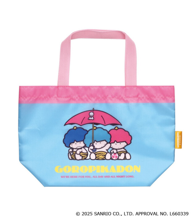 希少レア ゴロピカドン トートバッグ サンリオ 昭和レトロ ビニール素材当時もの サンリオ懐かしキャラ ゴロピカドントートバッグ トートバッグ