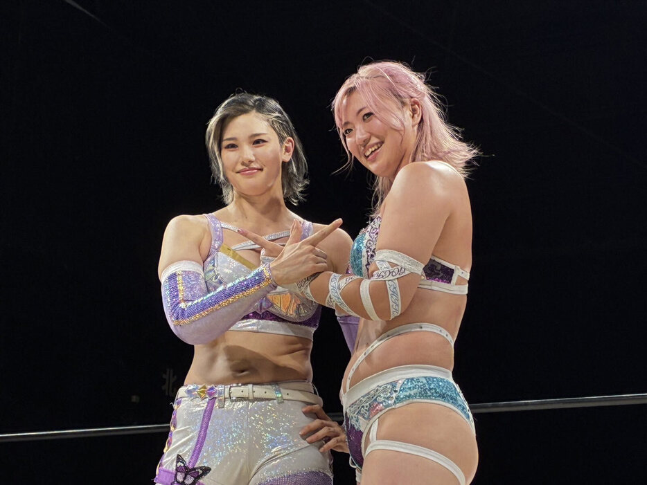 マリーゴールド】天麗皇希 後藤智香とのタッグでツインスター