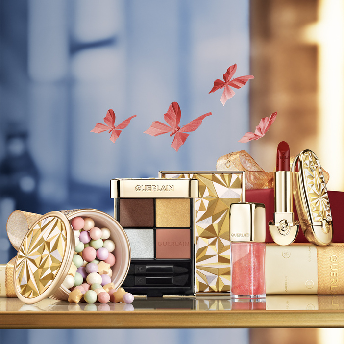 GUERLAIN クリスマスコフレ 2025年クリスマスコフレ】ゲラン：ホリデーシーズンを祝う