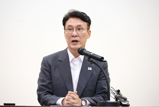 金民錫首相。［写真 聯合ニュース］