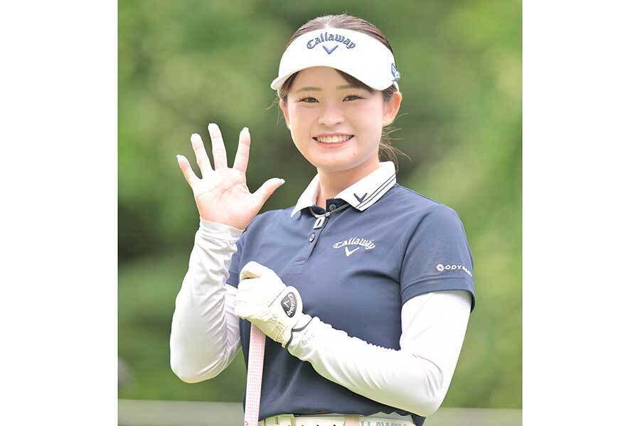 25歳政田夢乃が1打差4位で初Vチャンス 先週キャディーの弟に感謝