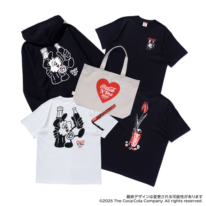 VERDYデザインのコカ・コーラフェス限定グッズ、イベント会場で