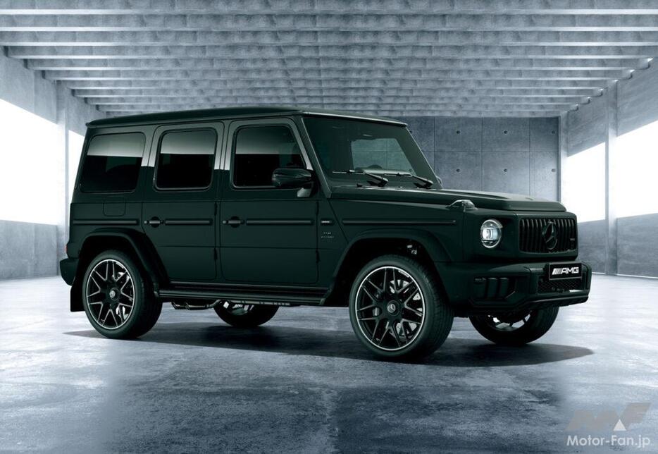 メルセデスAMG「G63」にマットボディの特別限定車「ブラック