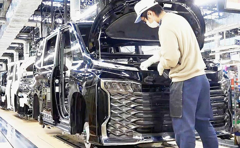 トヨタ車体の富士松工場