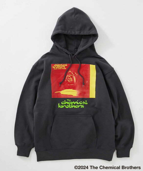 [The Chemical Brothers] Sweat C/N ¥14,300 サイズ：M,L　©2024　The Chemical Brothers