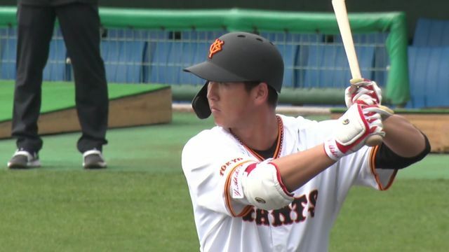 巨人・秋広優人選手(画像:日テレジータス)