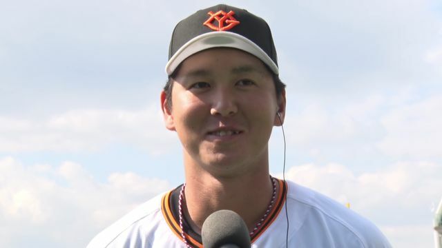 巨人・秋広優人選手(画像:日テレジータス)