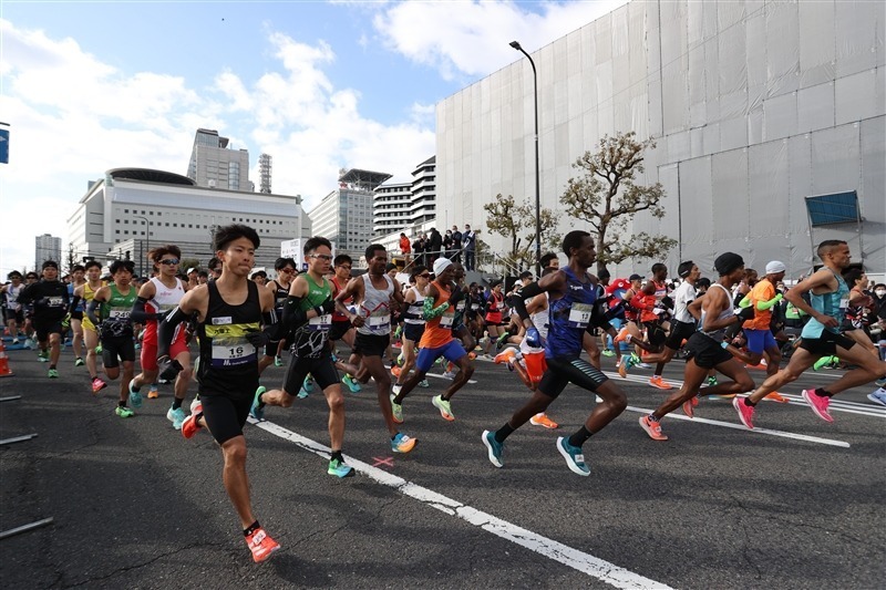 大阪マラソン2023の様子
