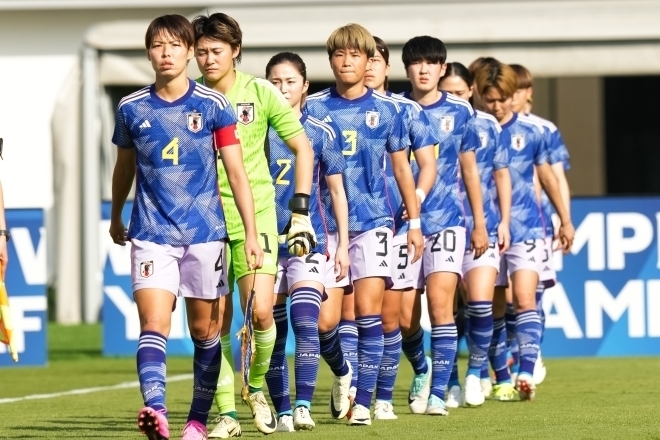 ０－０で第１戦を終えたなでしこジャパン。国立での快勝劇に期待だ。写真：早草紀子