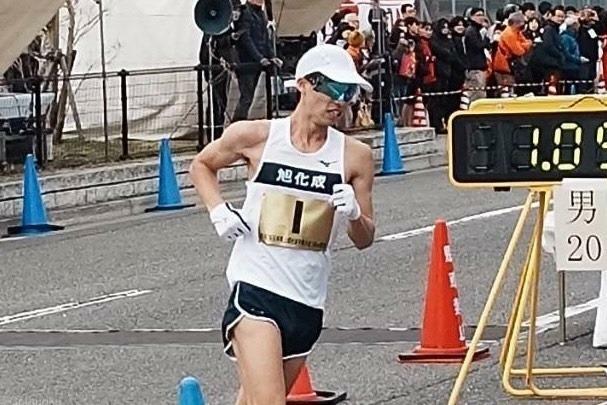 2024年日本選手権20km競歩で優勝した池田向希